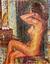 FRENCH SCHOOL, XX CENTURY
Seated nude