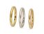 POMELLATO
TROIS BAGUES ‘LUCCIOLE’ EN OR JAUNE, ROSE ET GRIS 18K ET DIAMANT, ANNEES 1990