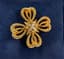 TIFFANY & CO 18K YELLOW GOLD, DIAMONDS BROOCH
circa 1970