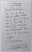 JOAN FONTAINE - MICHÈLE MORGAN
Set including photographs and a handwritten note, signed.
