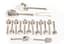 MAISON LAPPARRA
ART DECO SILVER ICE-CREAM SET, 17 pieces