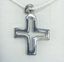 JEAN-CHARLES DE CASTELBAJAC PENDENTIF CROIX EN ARGENT