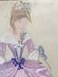 Yuri ANNENKOV (1889 – 1974)
A sketch of the costume for the film "The Queen's Necklace" by Marcel Lerbia, 1946. Paper, pencil, gouache Signed lower ...