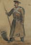 [GUERRE DE CRIMÉE] ARTISTE FRANÇAIS INCONNU
Souvenirs de la guerre de Crimée : soldat du régiment d'infanterie de Yakoutsk, distingué lors de la défense de Sébastopol