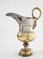 SILVER JUG DECORATED WITH HEART ORNAMENT
Russia, Moscow, maker’s mark of Semenov Petr, 1739