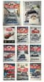 PIERRE BERENGUIER (XX), AFTER
LOT OF 11 ORIGINAL VINTAGE POSTERS “Rallye Monte Carlo”