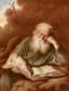 ROSENTHAL PORCELAIN POLYCHROME RECTANGULAR PLAQUE IN THE OIL-PAINTING-STYLE AFTER SALOMON KONINCK (1609-1656)
The Hermit