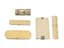 SET OF FIVE ANTIQUE BONE OBJECTS DE VERTU