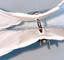DIAMOND, BLACK DIAMOND, RUBY, WHITE GOLD AND PALLADIUM SNAKE
CUFFLINKS, JACK DU ROSE