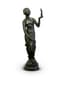 JOE DESCOMPS-CORMIER (1869-1950) SUSSE FRERES FOUNDRY PARIS
Draped woman holding Venus in her hand