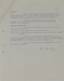 CATHERINE DENEUVE (BORN 1943),
ORIGINAL COPY OF THE CONTRACT PROJECT FOR THE SHOOTING OF “LA VIE DE CHÂTEAU” (A MATTER OF RESISTANCE) WITH THE PRODUCTION COMPANY ANCINEX, 1965