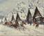 Konstantin Alekseyevich Korovin (1861-1939)
Troika in a Russian village