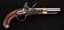 FRENCH CAVALRY PISTOL WITH FLINTLOCK, MODEL AN OF THE XIII (1804 - 1805).
France, 1814.