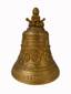 bronze, gilt XIX century 20 cm. Richly decorated bell is inspired by the legendary «the Tsar Bell». бронза, золочение XI...