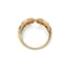 18K YELLOW GOLD, RUBY AND DIAMOND RING