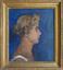 ANATOLY LEBEDEV-SHUYSKY (1896–1978)
Profile of a woman against blue background