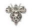 BROCHE ‘ABEILLE’ EN OR GRIS 14K, DIAMANTS ET PERLE NOIR DE TAHITI