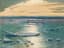 EVGENY STOLICA (1870-1929)
Sunset over the sea