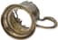 SOVIET SILVER TEA GLASS HOLDER WITH SWAN MOTIF
Moscow Jewellery Factory, 1956