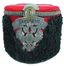 CASQUETTE DE SERVICE DE GÉNÉRAL DE HUSSARDS, MODÈLE 1882, RUSSIE IMPÉRIALE, RÈGNE D’ALEXANDRE III