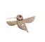 (Δ) DIAMOND AND RUBY HUMMINGBIRD BROOCH