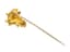 18K YELLOW GOLD, COLOURED STONES, ENAMEL TIE PIN