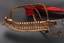 Russian naval of cer’s award Sabre based on the sample of 1855, with lanyard, with the inscription «For courage», «Golde...