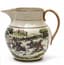 [WAR OF 1812]
STAFFORDSHIRE CREAMWARE JUG 'THE FLIGHT OF THE FRENCH IN RUSSIA', CIRCA 1813