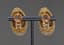 DIAMOND EARRINGS, 1950S
Yellow gold earrings set with diamonds