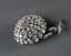 DIAMOND, GOLD AND PLATINUM BROOCH SHAPED AS FLOWER