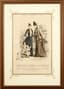 SET OF FIVE PLATES FOR 'LA SAISON', THE FASHION MAGAZINE, 19TH CENTURY