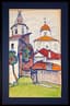 YURI KHYMYCH (1928–2003)
Triptych:
(i) Cathedral of the Assumption of the Holy Mother of God, Smolensk, Russia
(ii) St. Nicholas Dvorishchensky Cathedral, Novgorod
(iii) Novgorod Kremlin
1960s