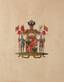 ORLOFF FAMILY CREST.
Hand coloured lithograph. 19th century.35,6 х 27,9 cm.Provenance: Prince Nicholas Wladimirovitch Orloff (1895-1961), by ...