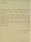 ANTONIO SCARPA (1752-1832)
Autograph letter signed
Pavia, 11 May 1819