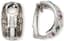 EAR CLIPS 18K WHITE GOLD, DIAMOND, RUBY, SAPPHIRE, EMERALD