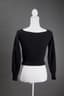 CHANEL
Black cashmere cardigan