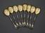 A NINETEEN PIECE FRENCH SILVER ICE CREAM SET, VICTOR BOIVIN
