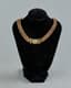 18K GOLD, RUBIES AND EMERALDS NECKLACE