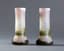 FRANÇOIS-THÉODORE LEGRAS (1839-1916)
A PAIR OF ART NOUVEAU LEGRAS ACID-ETCHED GLASS VASES WITH PAINTED FOREST PATTERN