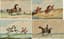 JOHNNY AUDY (ACT. 1850 - 1880)
Set of four drawings ‘Horsemen’