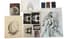 LUDMILA TCHERINA (1924-2004)
Exceptional collection of works by Ludmila Tcherina, including an original drawing of her monument to Europe, three of her passports, a lithograph, 1 double-sided drawing