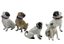 ‘CARLINS’ ENSEMBLE DE CINQ FIGURINES EN PORCELAINE
MEISSEN, D’APRES MODELES DE KÄNDLER ET REINICKE, 19EME SIECLE