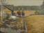 Ivan Alekseevich VLADIMIROV (1869 / 1870-1947)
Episode from the First World War. Departure of the Cossacks on the village outskirts1916Oil on cardboard13 x 32 cmSigned...