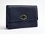 ART DECO CARTIER LEATHER CLUTCH BAG WITH GOLD CLASP DECORATED WITH ANTIQUE CHINESE JADE BEADS AND CABOCHON SAPPHIRES
