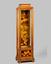 EMILE GALLE (1846-1904)
Mahogany vitrine with a marquetry decoration of apple blossoms