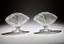 PAIR OF CRYSTAL VASES,
LALIQUE FRANCE