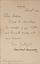 SIR WINSTON CHURCHILL (WINSTON LEONARD SPENCER) (1874-1965)
Signed letter "Winston S. Churchill".