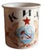RARE SOVIET PROPAGANDA PORCELAIN MUG ‘KIM’ — Young Communist International’
State Porcelain Factory, Leningrad, 1923–1925