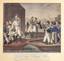 ARNOLD d’après Ludwig WOLF (1776-1832) Zusammenkunft der Kaiser Napoleon und Alexander, zu Tilsit auf dem Niemen am 25...