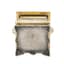 RUSSIAN SILVER-GILT SALT CELLAR SHAPED AS A THRONE
Maker’s mark SK, 1899-1908